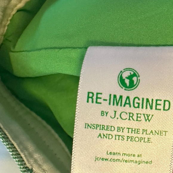 J.Crew Green Linen Blend Button Front Midi Skirt 6 casual spring skirt - Picture 8 of 9